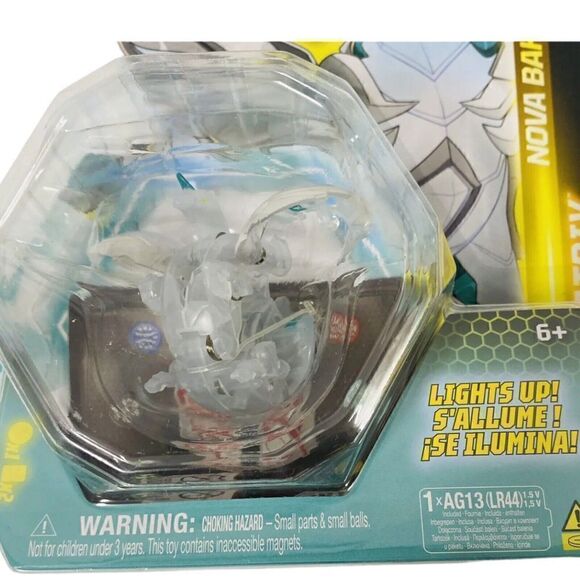 Bakugan Legends Haos Nova Pegatrix Light Blue Light-Up NEW - Picture 5 of 5
